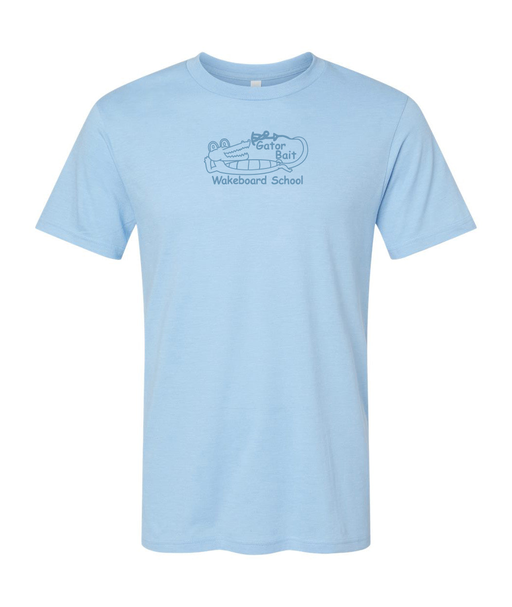 Gator Bait Men's T-Shirt Light Blue - Main Image