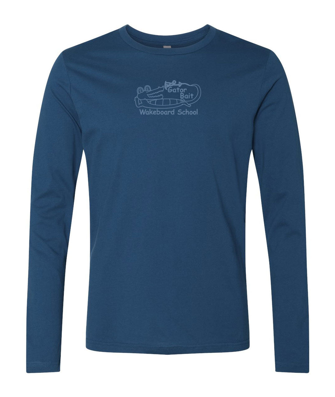 Gator Bait Men's Long Sleeve T-Shirt - Cool Blue