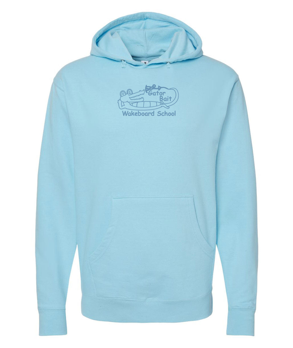 Gator Bait Men's Hoodie - Light Blue