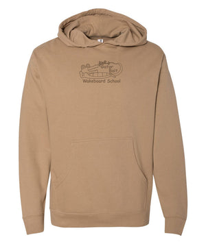 Gator Bait Men's Hoodie - Sandstone